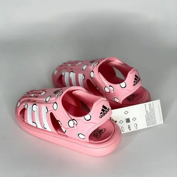 adidas x Disney 'Minnie Mouse' Toddler Girls Water Sandals NIB - Picture 5 of 9
